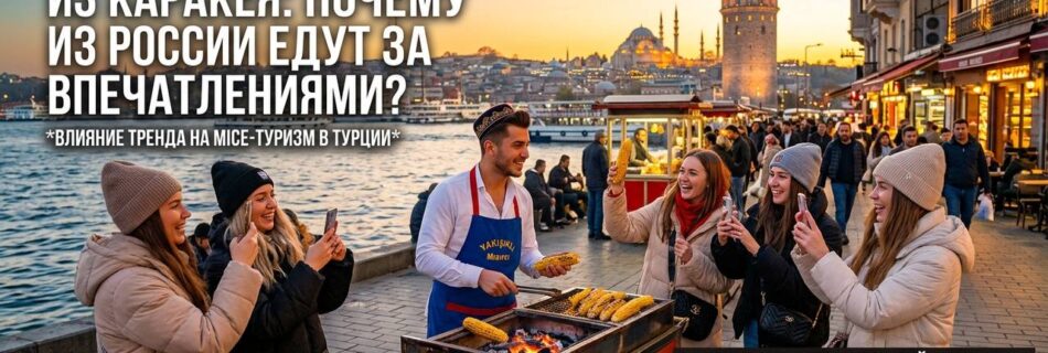 КРАСАВЧИК-КУКУРУЗНИК ИЗ КАРАКЁЯ: ПОЧЕМУ ИЗ РОССИИ ЕДУТ ЗА ВПЕЧАТЛЕНИЯМИ? ВЛИЯНИЕ ТРЕНДА НА MICE-ТУРИЗМ В ТУРЦИИ